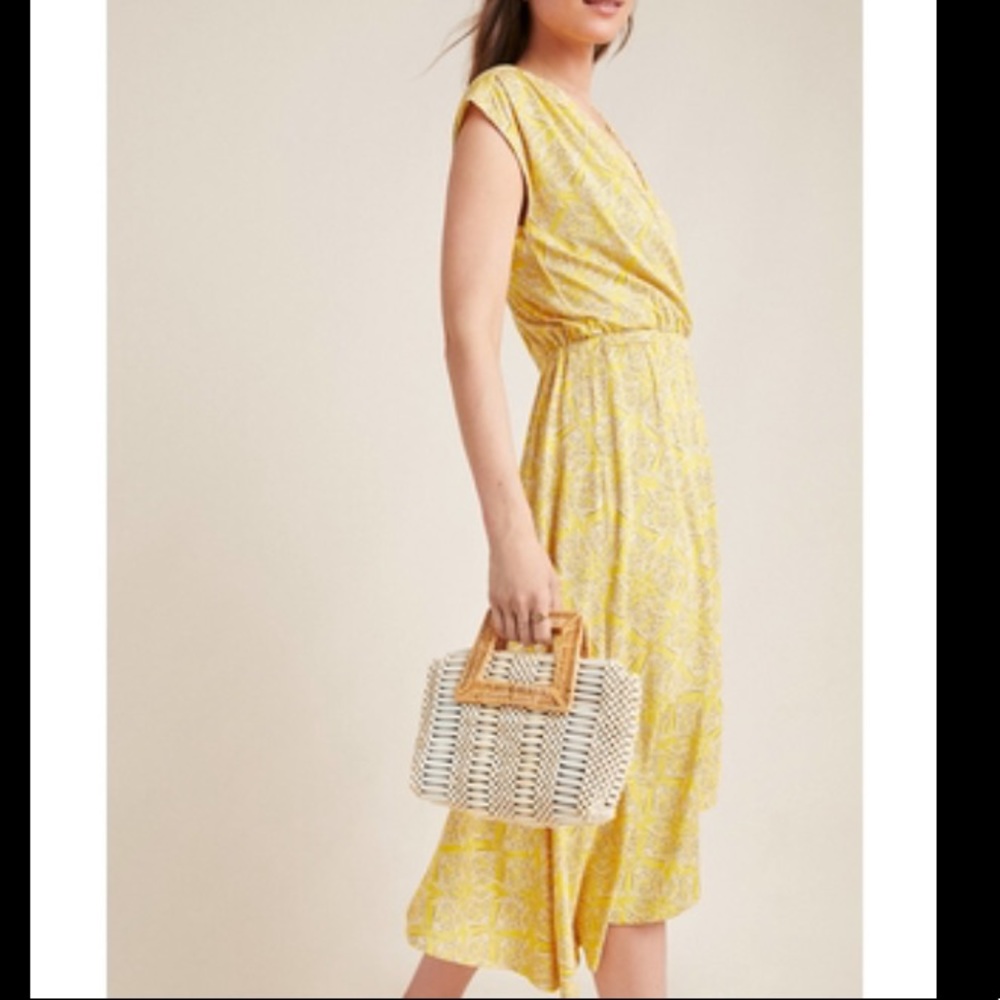 NWT Anthropologie Midi Dress, Size XS